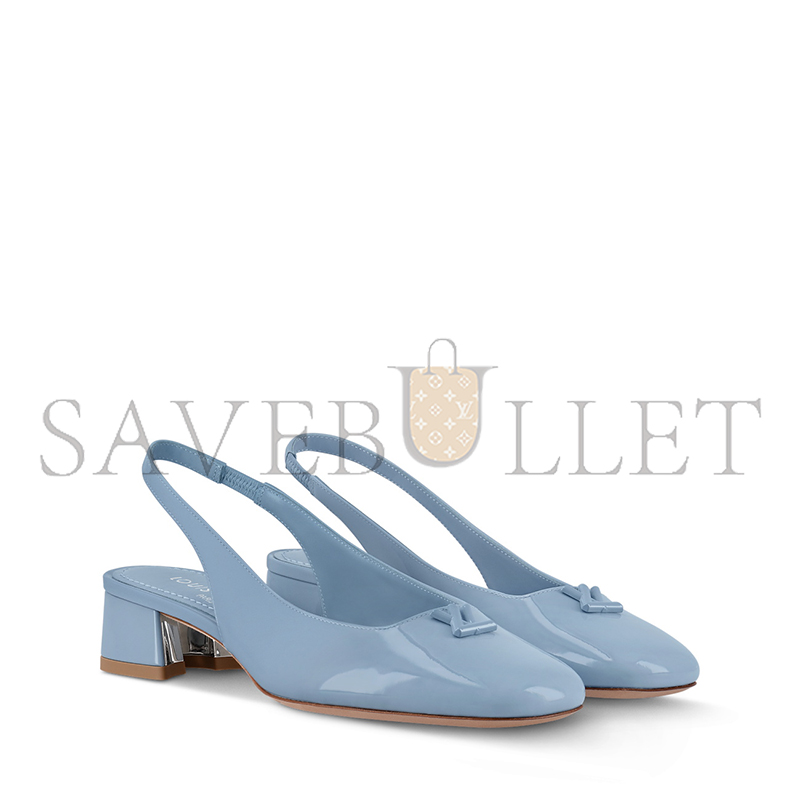 LOUIS VUITTON SWING SLINGBACK PUMP 1AGU71 LOUIS VUITTON SWING SLINGBACK PUMP 1AGU71